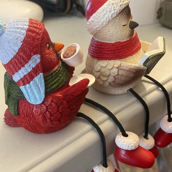 Set of 2 shelf sitter birds C3 - Picture 2 of 8